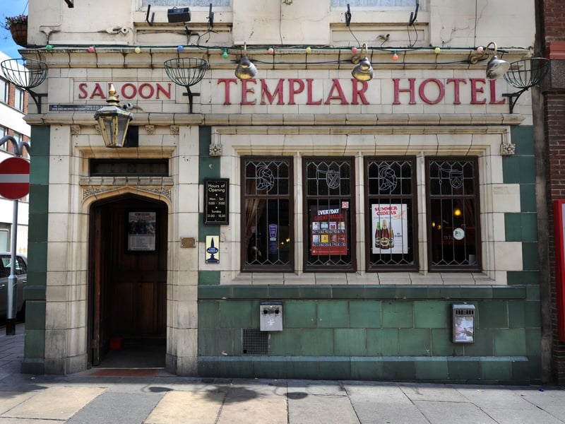 The Templar Hotel is a delightfully old-fashioned, Grade-II listed pub in Leeds city centre. Steeped in history, with Burmantofts tiling on its exterior and traditional wooden panelling inside, it's believed this boozer was originally owned by the Knights Templar.