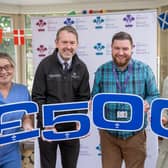 The Prince of Wales Hospice receiving £500