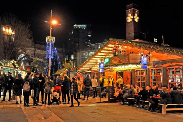 Leeds could be set to host its first Christmas market since 2019 this year, following the cancellation of the Christkindlmarkt (Photo: Tony Johnson)