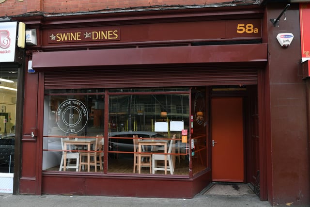 The Swine That Dines in North Street, run by Stu and Jo Myers, is rated 'very good' in the Good Food Guide. Experts said: "It remains the delightfully simple former café it always was, with Jo front of house and Stu downstairs cooking uncomplicated but very good food. The menu changes regularly but the highlights of a recent visit included a buttery duck liver parfait garnished with broad beans, radishes and grapes, and a dish of fresh crab with hot, crisp polenta fries. "