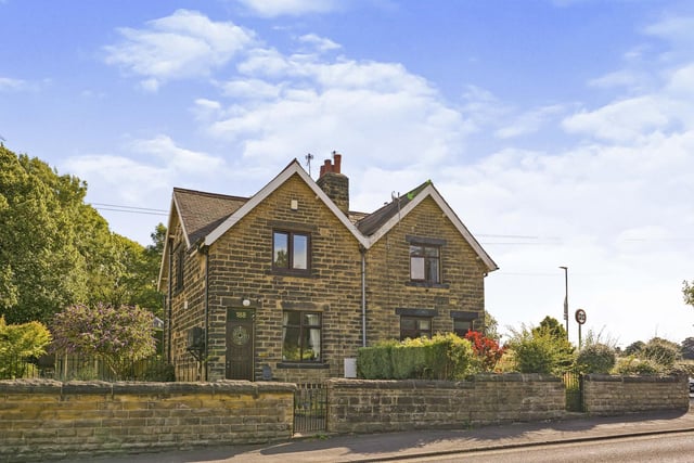 This two bed semi-detached house in Roundhay is on the market for an asking price of £375,000.