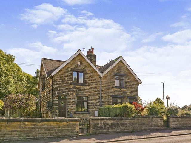 This two bed semi-detached house in Roundhay is on the market for an asking price of £375,000.