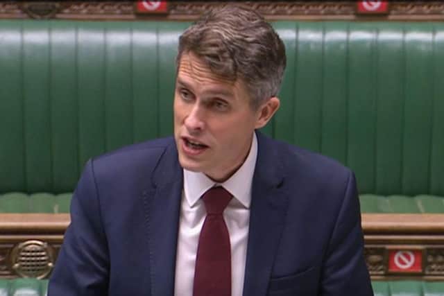 Education Secretary, Gavin Williamson, announced the changes on 3 December