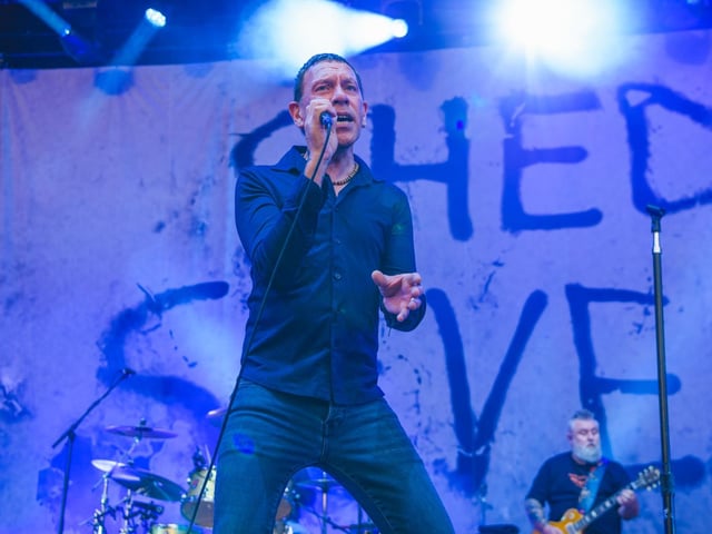 Shed Seven at The Piece Hall. Photos courtesy of Cuffe and Taylor and The Piece Hall Trust