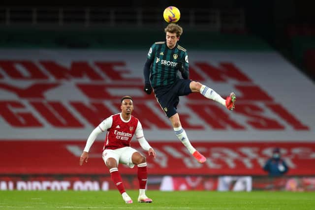 Patrick Bamford of Leeds United. (Photo by Catherine Ivill/Getty Images)