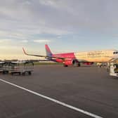Excitement as first Wizz Air aircraft takes off from Leeds Bradford Airport with planespotters capturing moment
cc Amman Ahmed