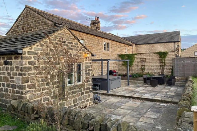 Guests have access to a large walled garden at the front of the property, with its own Yorkshire rhubarb patch! The rear of the property comprises patio areas, outdoor dining, a six person hot tub and access to a four acre orchard at the rear of the garden.