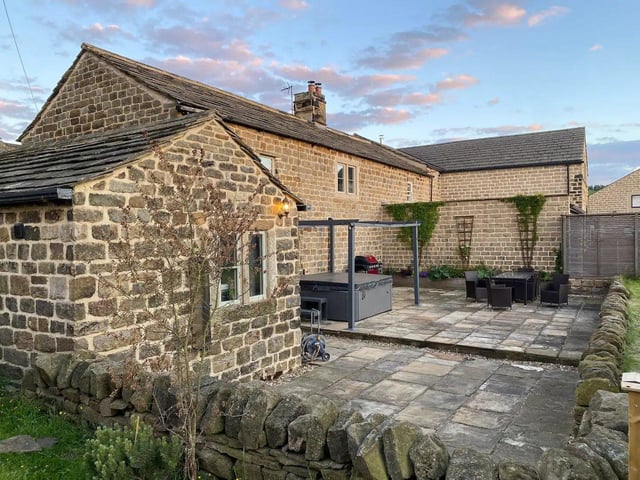 Guests have access to a large walled garden at the front of the property, with its own Yorkshire rhubarb patch! The rear of the property comprises patio areas, outdoor dining, a six person hot tub and access to a four acre orchard at the rear of the garden.
