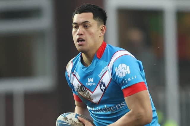 Isaiah Vagana enjoyed a strong first season at Wakefield. (Photo: John Clifton/SWpix.com)