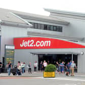 Jet2 terminal at Leeds Bradford Airport