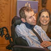 Leeds Rhinos legend Rob Burrow narrowly missed out on a National Television Award this evening (September 5) after being shortlisted for his inspirational documentary, 'Rob Burrow: Living with MND', which he made with wife and physiotherapist Lindsey. Photo: Tony Johnson.