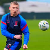 Leeds Rhinos' Mikolaj Oledzki seen at England training ahead of Saturday's first Ashes Test against Australia. Picture by Olly Hassell/SWpix.com.