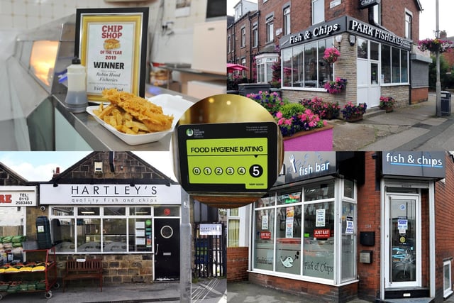 Here are the Leeds fish and chip shops with three consecutive five star food hygiene ratings. The 'elite' businesses are listed in alphabetical order.