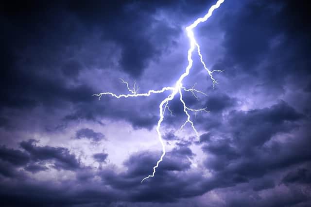 Thunderstorms and heavy rain has been forecast in Leeds