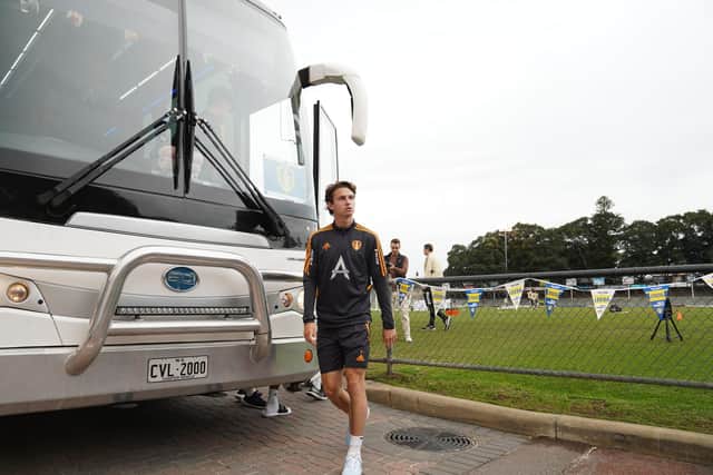 HEAD START - Brenden Aaronson already knew Jesse Marsch's system and a pair of his new Leeds United team-mates before arriving at Elland Road this summer. Pic: Ryan Miller/WA Venues Live