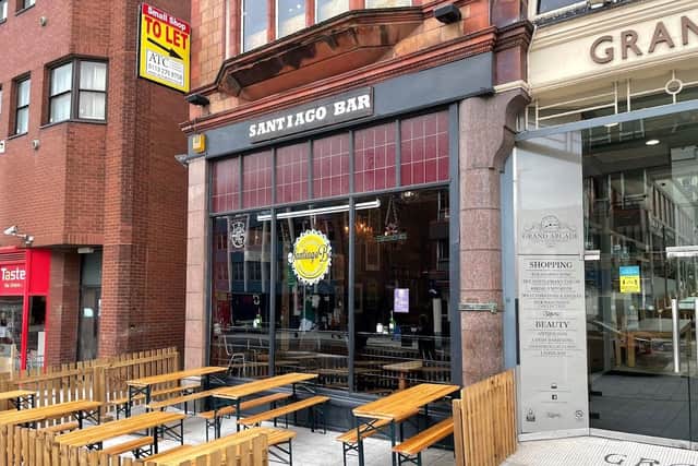 Our reviewer tried Santiago Bar in Leeds city centre