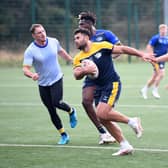 Rhyse Martin has been in pre-season training with Leeds Rhinos since the start of this month. Picture by Simon Hulme.