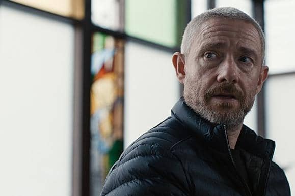 Martin Freeman stars as copper Chris Carson in the new series of the BBC cop drama The Responder (Picture: BBC/Dancing Ledge)