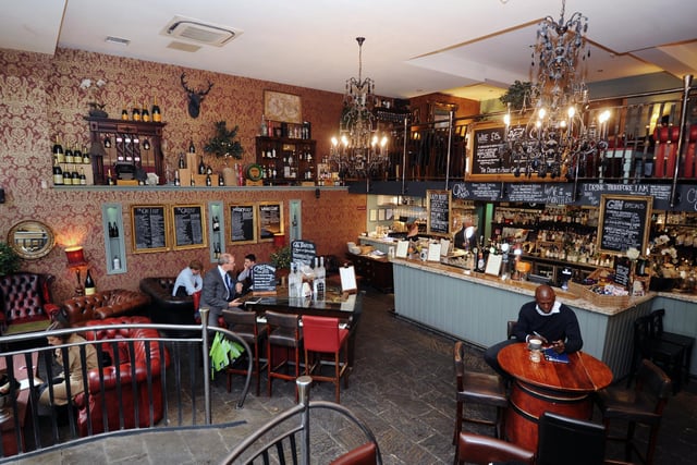 This quirky wine bar on Westgate has vintage wallpaper and chesterfields, plus a grand piano tasting table. It is rated 4.4 stars out of five, with visitors saying: "Fantastic atmosphere. Works night out. The best highly recommend it."
