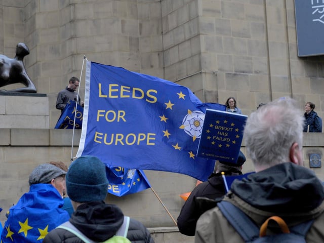 Saturday’s speakers included Lord Dick Newby, Leader of the Liberal Democrat party in the House of Lords, Leeds City Councillor Ann Forsaith and Peter Packham, Leeds for Europe’s Social Media Officer and Chair of the Brexit Inquiry Campaign.