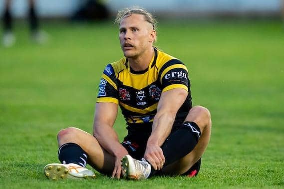 Scrum-half Jacob Miller is set to miss Castleford Tigers' next two game. Picture by Allan McKenzie/SWpix.com.