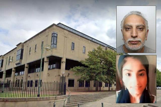 Mohammed Taroos Khan has been sentenced at Bradford Crown Court for murdering his niece, Somaiya Begum. Picture: West Yorkshire Police/Google