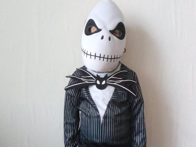 Tracey Durrant said: "My grandson dressing up as Jack for Halloween."