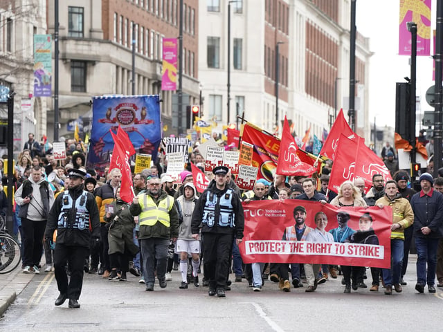 The National Education Union (NEU) said that 23,400 schools in England and Wales would be affected by today's strikes.