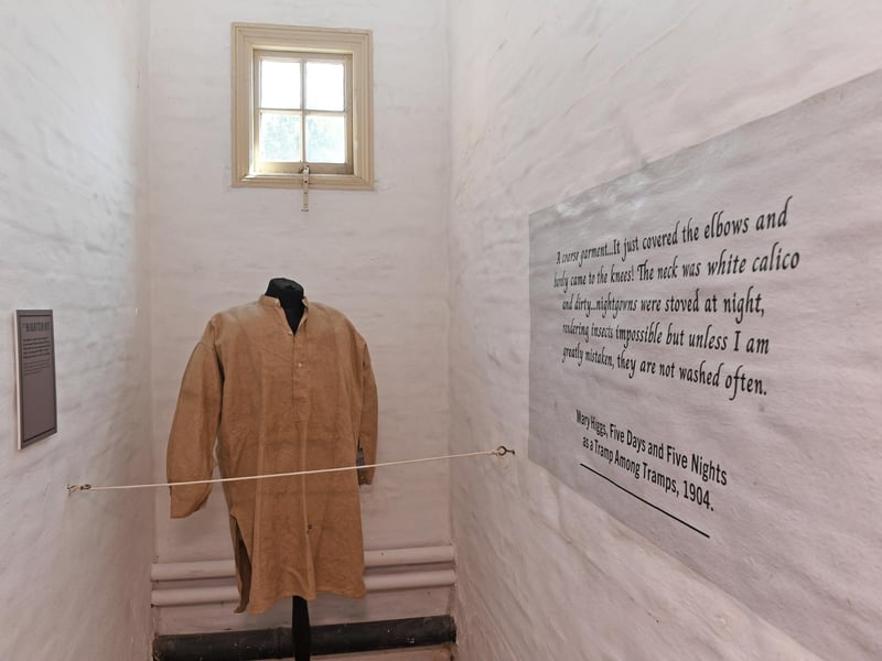 Inside the cells at Ripon Workhouse Museum. (Picture Gerard Binks)