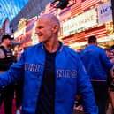 Leeds Rhinos boss Brad Arthur, seen in Las Vegas two months ago, has been interviewed for the England coaching role. Picture by Alex Whitehead/SWpix.com.