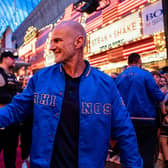 Leeds Rhinos boss Brad Arthur, seen in Las Vegas two months ago, has been interviewed for the England coaching role. Picture by Alex Whitehead/SWpix.com.