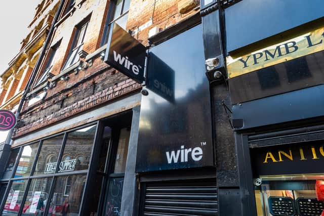 Wire, on Call Lane, Leeds, announced its permanent closure last week. Photo: James Hardisty