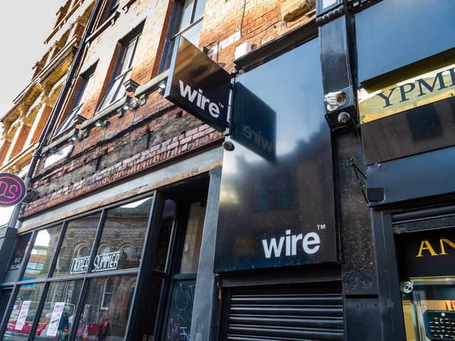 Wire's entrance on Call Lane, Leeds