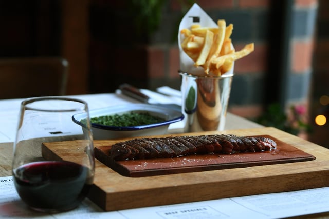 Flat Iron aims to make steak accessible to everyone. The menu is led by the signature Flat Iron Steak; meticulously seam-butchered from the shoulder, the steak is tender, juicy and full of flavour.