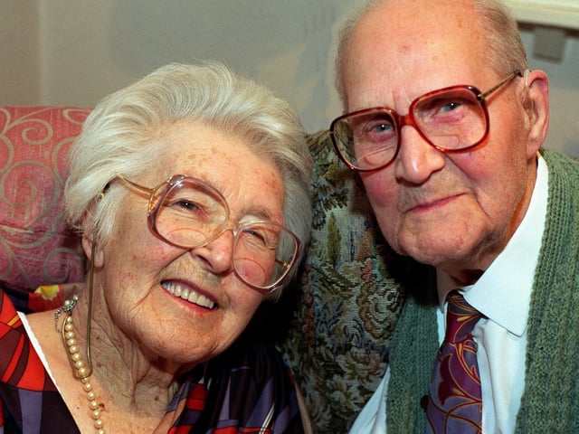 Kellett Road residents Walter Arnold Maude and wife Harriet Edie were celebrating their 70th wedding anniversary in November 1997.