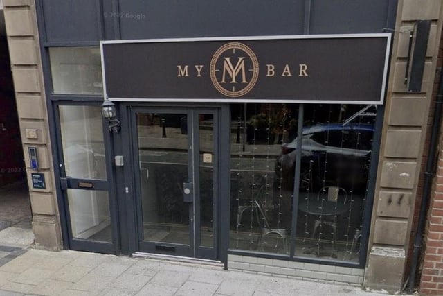 My Bar in St Paul's Street has an average rating of 5.