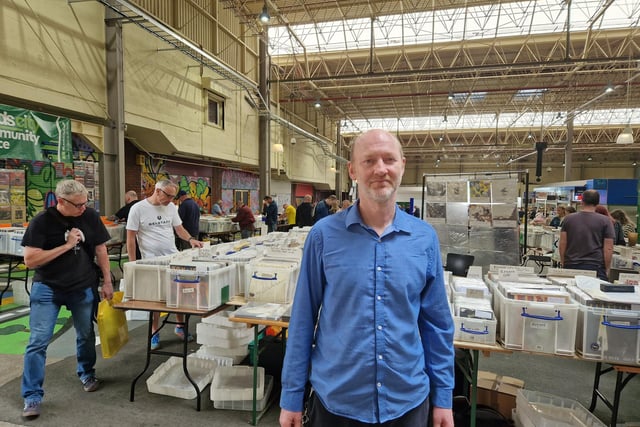 Organiser John Cox has been holding the event at Kirkgate Market since 2017