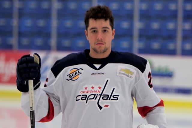 Zach Brooks - pictured during his time with Cowichan Valley Capitals. Picture courtesy of Cowichan Valley Capitals/ Mijen Multimedia