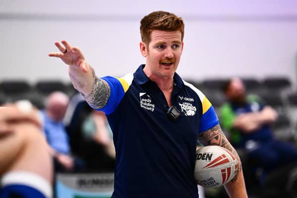 Leeds Rhinos wheelchair coach James Simpson-Hill. Picture by Olly Hassell/SWpix.com.