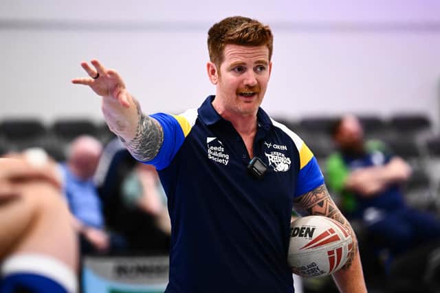 Leeds Rhinos wheelchair coach James Simpson-Hill. Picture by Olly Hassell/SWpix.com.