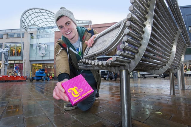 Did you find one? 2,000 gift boxes were hidden around the city to celebrate the launch of Trinity Leeds.