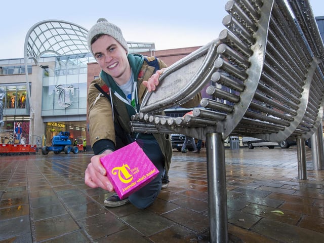 Did you find one? 2,000 gift boxes were hidden around the city to celebrate the launch of Trinity Leeds.