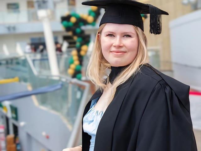 NHS volunteer Ella Parrin