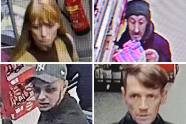 The people featured in this photo gallery are wanted by West Yorkshire Police