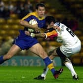 Ben Walker in action for Leeds Rhinos in 2002. Picture by Jonathan Gawthorpe.