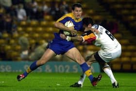 Ben Walker in action for Leeds Rhinos in 2002. Picture by Jonathan Gawthorpe.