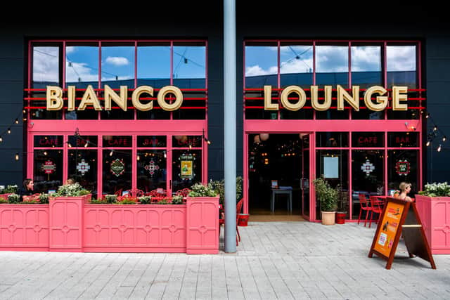 Bianco Lounge, a family-friendly cafe-bar at the White Rose Shopping Centre, Leeds. Photo: James Hardisty