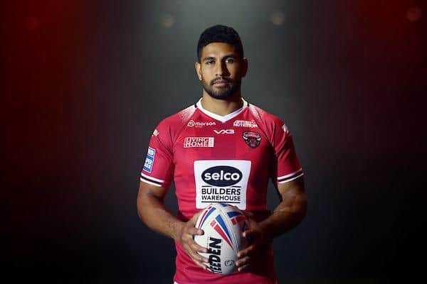 Former Leeds Rhinos centre/winger Nene Macdonald will be back at AMT Headingley on Friday, to make his Salford Red Devils debut. Picture by Simon Wilkinson/SWpix.com.