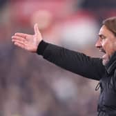 TEAM NEWS: From Leeds United manager Daniel Farke, above. Photo by Nathan Stirk/Getty Images.