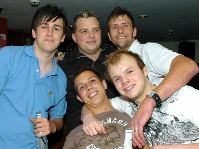 Tom, Scholey, Ben, Matt and Jake.